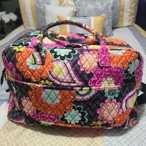 VERY BRADLEY Ziggy Zinnia Duffel Carry On Weekend Travel Bag